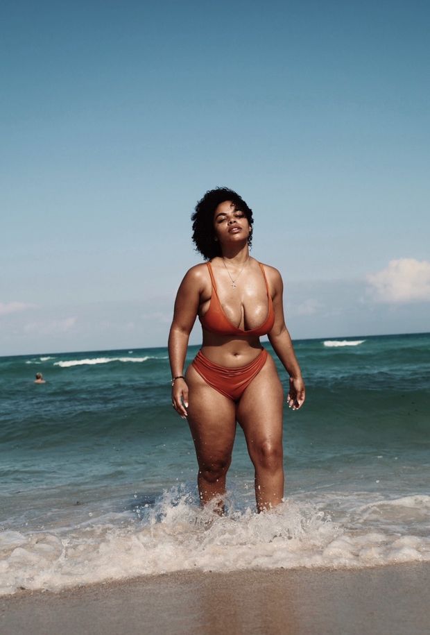 Nu-ski at the beach