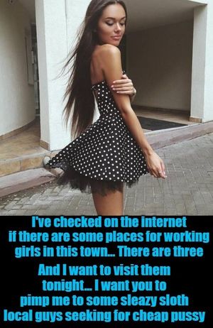 She wants it nasty and dirty and with total strangers