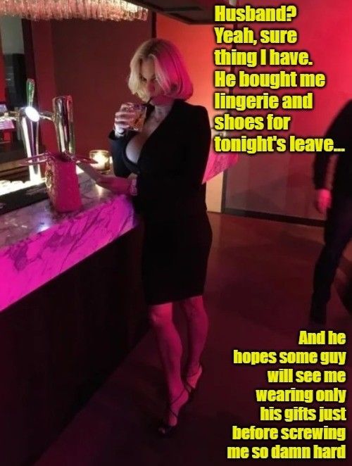 To the bar