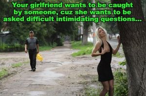 She wants to be caught