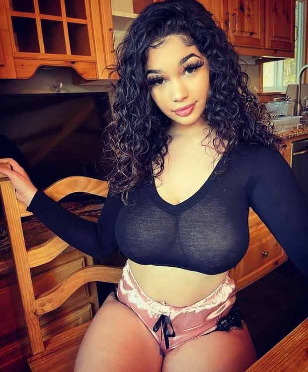 Lexie see through black top