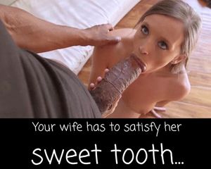 She can never get enough.