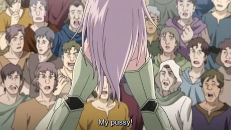 Honorable Valkyrie Masturbates in Front of the Crowd