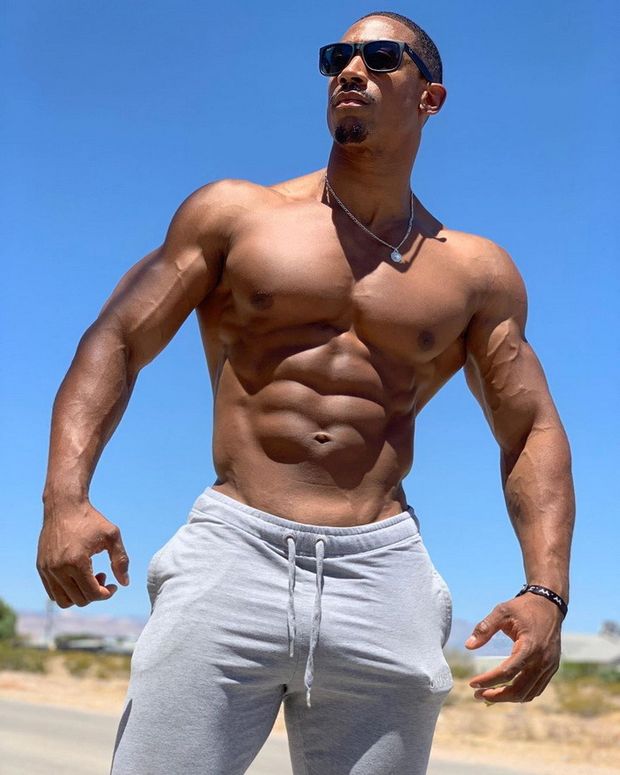 hard black abs