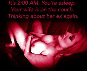 she's thinking about her ex