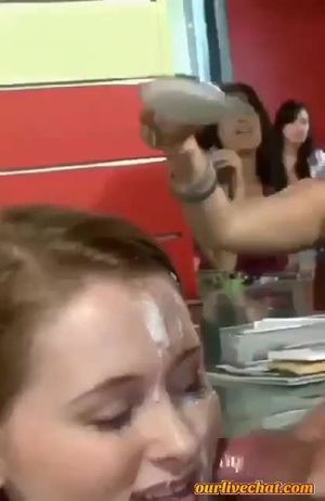 Holly Nowell At The Sex Bachelorette Party Gets Facial - ourlivechat .com