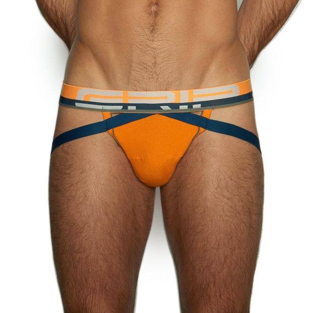 orange jockstrap