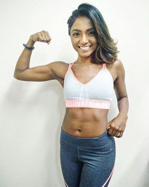 indian gym babe