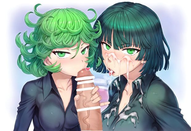 tatsumaki and fubuki (one-punch man) drawn by mogudan