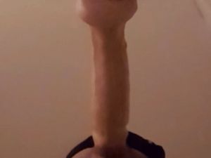 Amateur Gay Cocksucker Sucking On A Big Thick Dildo