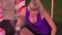 Cleavage blonde