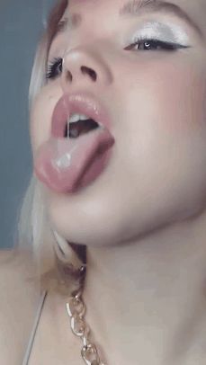 Anna lives for precum