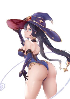 Genshin Impact - Mona (劉了了 Pixiv)