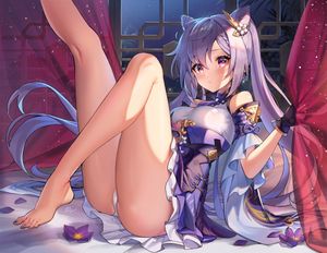 Genshin Impact - Keqing (刻晴 Pixiv)