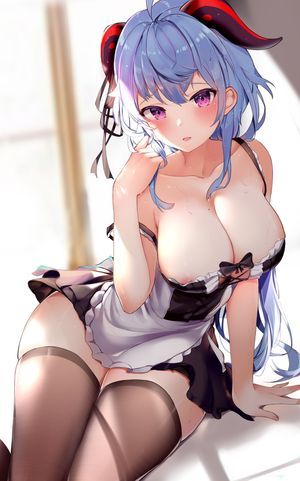 Genshin Impact - Ganyu (兎ipoi Pixiv)