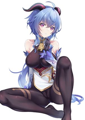 Genshin Impact - Ganyu (晚星づ Pixiv)