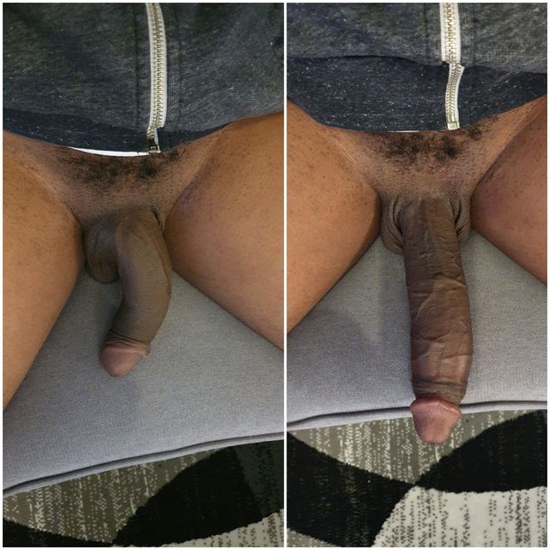 Can you make my cock go from soft to hard babe?