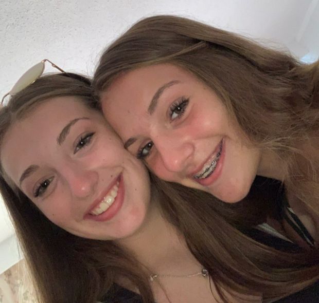 Trin & friend smile