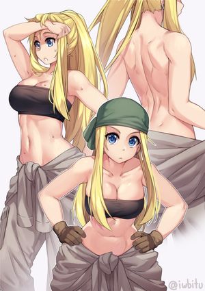 Winry's hot body