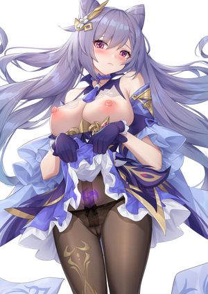 Genshin Impact - Keqing (乌橄榄菜 Pixiv)