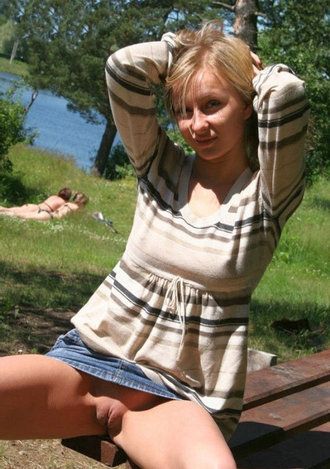 in a park