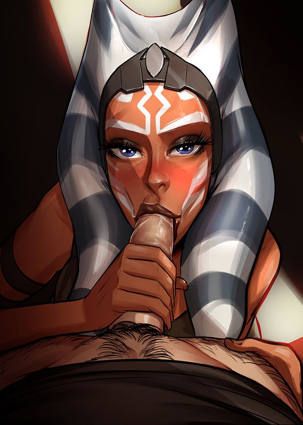 Padme's not here, so let me deal with that boner of yours, Sky-guy!