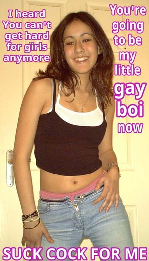 I heard you can't get hard for women anymore