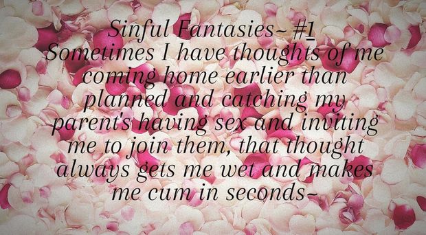 Sinful Fantasies~ #1 (Sinful Fantasies will be me sharing my most...sinful thoughts~, make sure to keep an eye out for more entries)