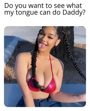 Lexie daddy tongue