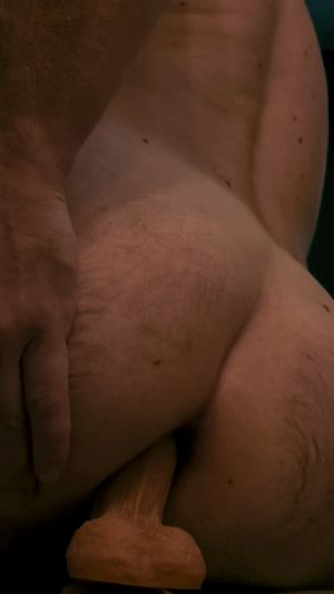 Me riding a dildo