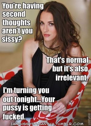 Your having second thoughts aren't you