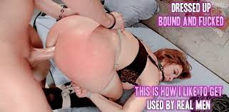 Dressed up bound and fucked
