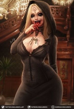 Vampire babe hentai