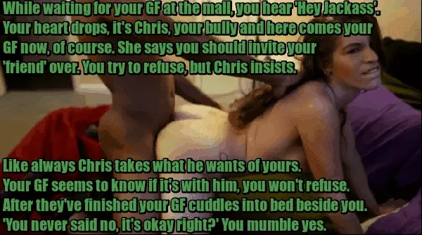 This is the kind of Bullied Cuck relationship I’m trying to have, any takers?