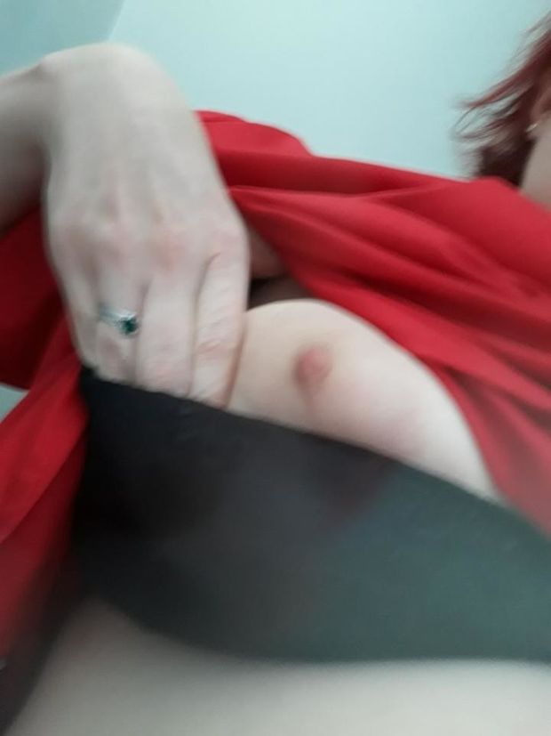 Wife work titty flash