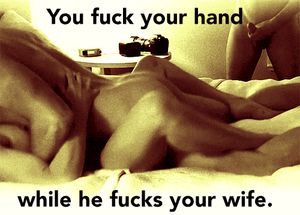 watch him and stroke