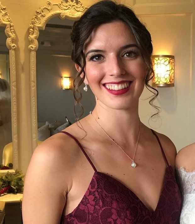 elegant bridesmaid