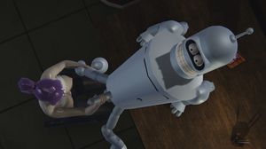 Futurama - Leela gets creampied by Bender - 3D Porn