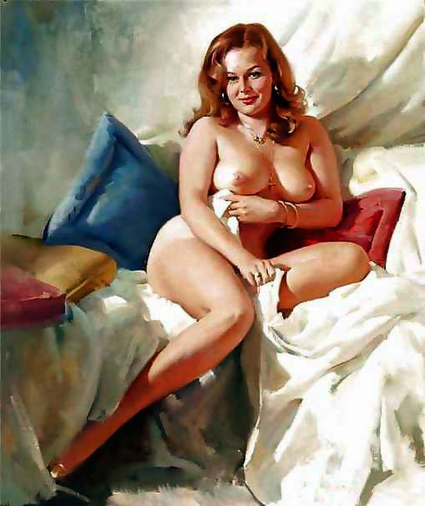 Beautiful mature painting.