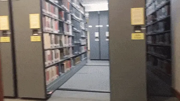 late night at the library