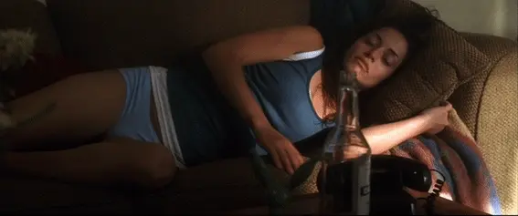 sleeping sexy