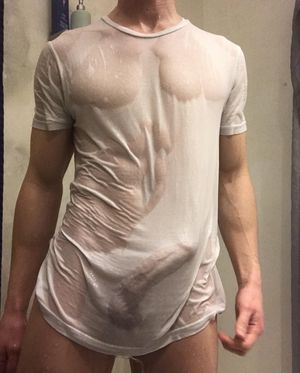 Forgot to take my shirt off