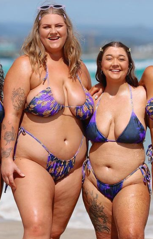 2 BBW bikinis