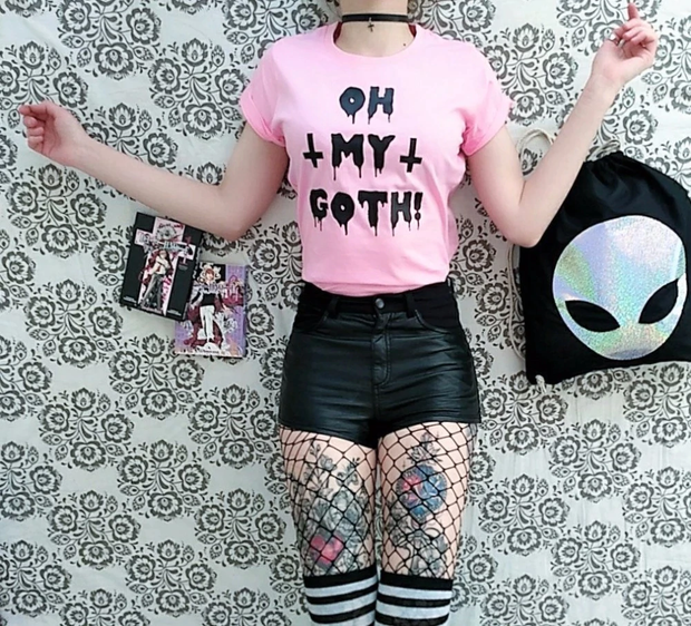 Pink goth