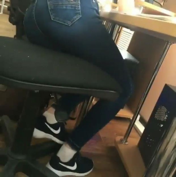 Tight jeans