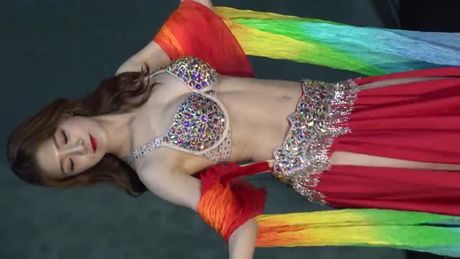 Asian Belly dancer sexy hot look