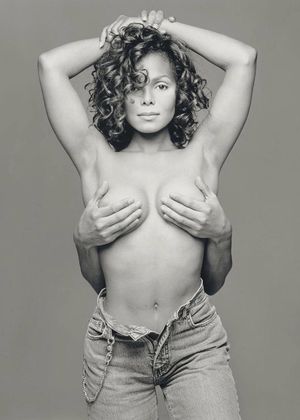 Janet Jackson legendary Rolling Stone photo