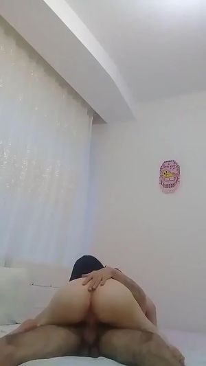 Hot Asian woman moaning loudly as she sits on cock