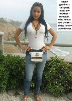 If you want to hide it, drink the cum. :)