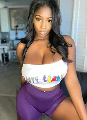 Ellie Mae purple shorts